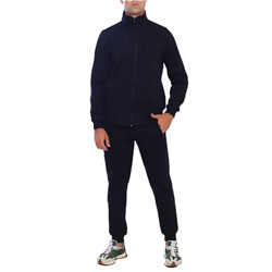 Мужской костюм с начесом цвет Черный размер 56 M98036N