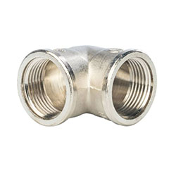 Угольник ВВ 1" никелированный STOUT