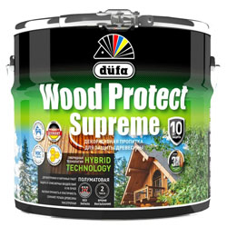 Декоративная пропитка для дерева DUFA Wood Protect Supreme Сосна 9 л