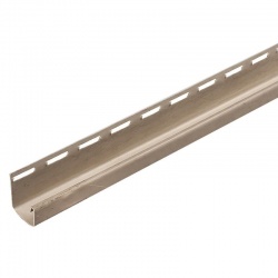 J профиль для фасадных панелей бежевый 3000 мм