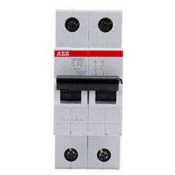 Автоматический выключатель 2п SH202 С 32А 6.0кА ABB