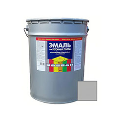 Эмаль для бетонных полов Серая 20 л НОВБЫТХИМ