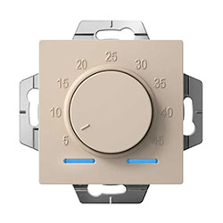 Термостат электронный теплого пола с датчиком 10A Песочный Systeme Electric ATLASDESIGN