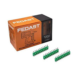 Гвозди 3.0x32 мм усиленные для монтажного пистолета 1000 шт/уп fd3032eg Fedas Гвозди 3.0x32 мм усиленные для монтажного пистолета 1000 шт/уп fd3032eg Fedas
