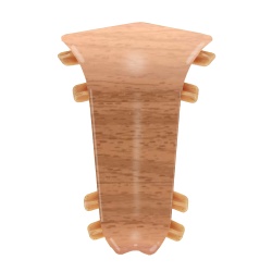 Внутренний угол для плинтуса К55 Комфорт Бук красный