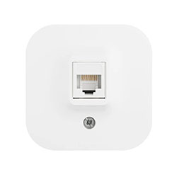 Розетка компьютерная RJ45 категория 5е UTP Белая Legrand Quteo