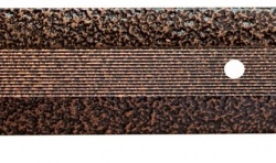 Порог стыковочный АЛ-348 60х1000 мм цвет медный антик
