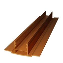 Профиль НСР соединительный разъемный база и крышка Бронза 4-10/6000 мм РоялПласт