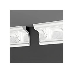 Плинтус потолочный ДП 30/90 77х46 мм 2 м Де-Багет