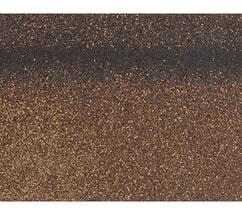 ТехноНИКОЛЬ SHINGLAS Коричневая 3 м2 Коньково-карнизная черепица в упаковке 12 шт