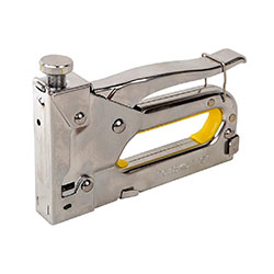 Степлер мебельный регулируемый тип 53 4-14 мм со скобами 8 мм Hanskonner