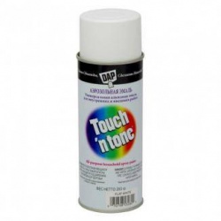 Краска аэрозольная Touch'n Tone 283 г Белая Матовая