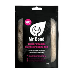 Лен сантехнический 100 г Mr.Bond 303