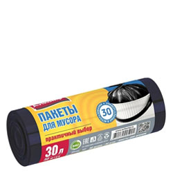 Мешки для мусора Avikomp 30 л в рулоне 30 шт