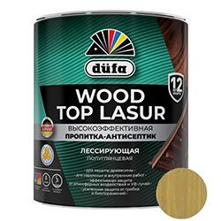 Пропитка-Антисептик для дерева Дуб 0,9 л Dufa Wood top Lasur