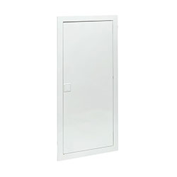 Щит слаботочный встраиваемый Nova 4 габарит пластиковая дверь IP41 мультимедийный EKF