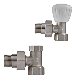 Набор ручно регулировки радиатора угловой 1/2" Royal Thermo