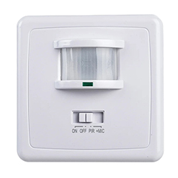 Датчик движения ИК встраиваемый  500w 140 гр 12 м IP20 Белый SEN1A FERON