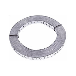 Лента монтажная оцинкованная перфорированная Прямая 12х0,55 мм рулон 25 м REXANT