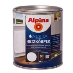 Альпина аква термостойкая для радиаторов 0,75 л