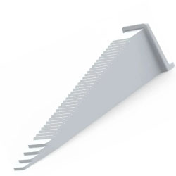 Клин ПЛМ СВП 1-1,5 мм в упаковке 100 шт Белый Зевс