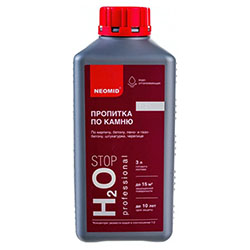 Гидрофобизатор-влагоизолятор Пропитка по камню 1 л NEOMID Н2О-стоп