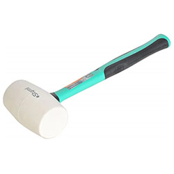 Киянка 680 гр с обрезиненной рукояткой Белая Sturm