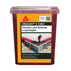 Краситель для бетона и растворов Sika Cem-1 Color Красный 1 кг