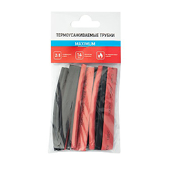 Набор термоусаживаемых трубок ТУТ нг №6 MAXIMUM 2:1 REXANT