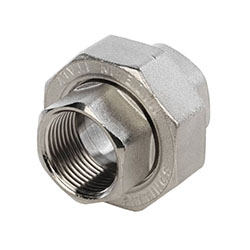 Сгон разъемный ВВ 3/4' прямой Американка никелированный STOUT