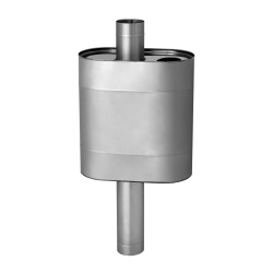 Бак эллипс на трубе 50 л 120х1,0х0,5 мм L-1000 Феникс