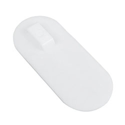 Бирка кабельная овал Белая REXANT