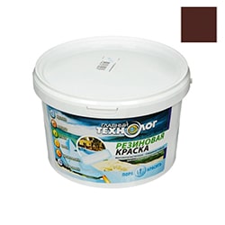 Краска Резиновая Главный технолог Шоколадно-коричневая 2,4 кг