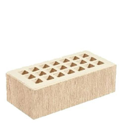 Кирпич Железногорский Белый облицовочный 250х120х65 мм М200