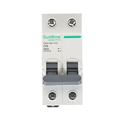 Автоматический выключатель 2п С 50А 6 kA 230В City9 Systeme Electric