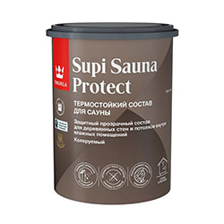 Защитный состав для саун полуматовый 0,9 л Tikkurila/Tikkivala Supi Sauna Protect