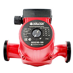 Циркуляционный насос VCP 32-40G 180 мм с гайками VALFEX RS32/4G-180