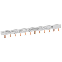 Шина соединительная типа PIN 1 фазная 1P 12 модулей 63А City9 Set Systeme Electric