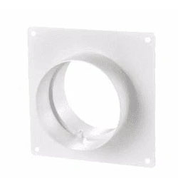 Соединитель с пластиной для круглых каналов  d-100 мм.   151 ЭРА