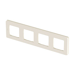 Рамка 4 поста Слоновая кость Legrand INSPIRIA