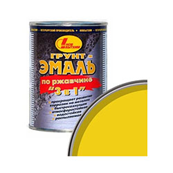 Грунт-эмаль 3в1 Желтый RAL1003 2,7 л НОВБЫТХИМ