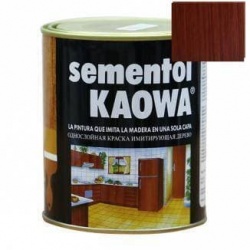 Kaowa sementol краска жидкое дерево  750 мл Махагон