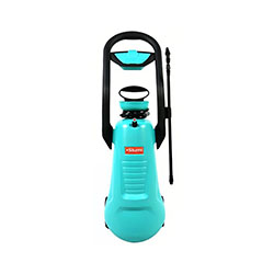 Опрыскиватель 16 л на колесах с ручным насосом и шлангом Sturm