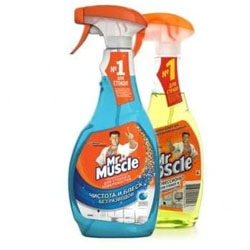 Мистер Мускул для стекол 500 мл (лайм/после дождя)