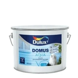 Краска Dulux Domus Aqua на водной основе для деревянных фасадов 9 л