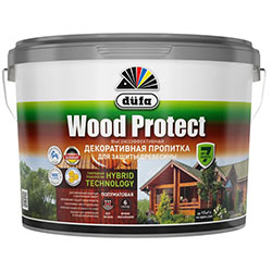 Пропитка декоративная для дерева Тик 9 л Dufa Wood Protect