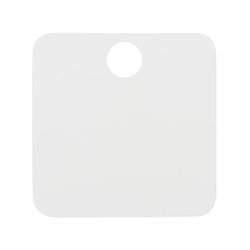 Бирка кабельная квадрат У-153 28х28 мм Белая REXANT