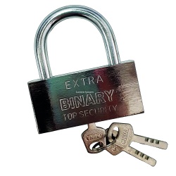Замок навесной EXTRA BINARY 90 мм