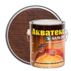 Натуральное масло Акватекс БАЛЬЗАМ Махагон 2 л