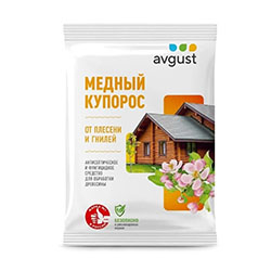 Медный купорос Антисептическое средство 100 г Август